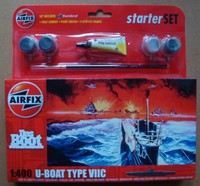 AIRFIX® A55113 U-Boot Type VIIC NEU!! 1:400 Starter-Set
