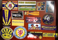 14 Ultras Aufkleber, Ultras Braunschweig 01,UB01, Südkurve, Eintracht,BTSV,1895