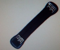 Kavalkade Neopren, Kurzgurt - ohne Elastik,schwarz Gr.50cm