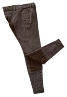 Kinder Reithose Jeansreithose Vollbesatz Equi-Theme (7117) schoko 14 Jahre NEU