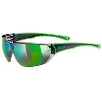 Uvex Fahrradbrille Sportbrille sportstyle 204 black green