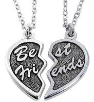 Best Friends Kette Freunde Liebe Freundschaftsketten Herzkette Freundschaft