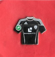 Pin TRIKOT  SV WACKER BURGHAUSEN   SCHWARZ    2013-14  BL-PATCH  HERMES-PATCH
