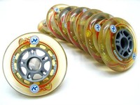 KRYPTONICS Hyper 100mm 82a Rollen KugelIager Inliner Skates Rolle Inlinerrolle