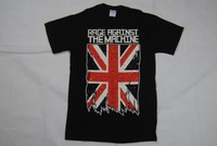 RAGE AGAINST THE MACHINE UNION JACK T SHIRT SMALL NEW OFFICIAL RATM IN THE NAME