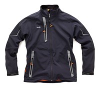 Scruffs Pro Softshell Black Jacket (Sizes S-XXL) Waterproof Technical Work Coat