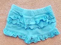 GARANIMALS PREEMIE BLUE RUFFLE SHORTS ADORABLE REBORN