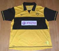 Fussball Trikot Borussia Dortmund BVB 09 Nike Gr. XL Evonik 2007/2008 Jubiläum