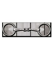 Wassertrense doppelt gebrochen, massiv flaches Zwischenstück