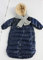 7 A.M. ENFANT DOUDOUNE ONEPIECE BUNTING/SNOWSUIT MIDNIGHT/BLACK MEDIUM 3-6 MOS
