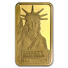 5 gram Statue of Liberty Credit Suisse Gold Bar - Sku #45922