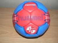 Hummel Handball Premier 1.5, blau/rot, Gr. 3, neu