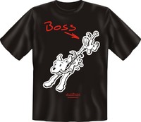 T-Shirt Fun-Shirt Hundeboss Hund 3XL / XXXL