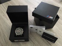 BMW Uhr Chronopgraph Carbon M Watch Limited Edition Black/Steel