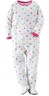 Carter's NWT Kid Girl 7 8 10 12 Fleece Footed Pajama Blanket Heart Sleeper