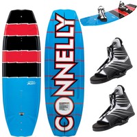 CONNELLY BLAZE 140 Wakeboard Package HALE Wakeboard Bindung Blue