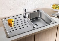  Blanco  LANTOS 45 S   Einbauspüle Edelstahl Leinen 514 010  