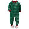 Carter's NWT 24M 4T Toddle Boy Fleece Santa Footed Pajama Blanket PJ Sleeper