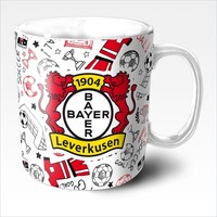 B04 / Bayer Leverkusen Jumbo Becher DOODLE