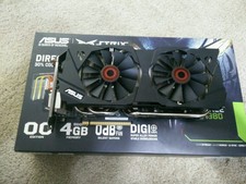 Asus Geforce GTX 980 STRIX 4GB GDDR5 PCIe Graphic Card - SLI READY!