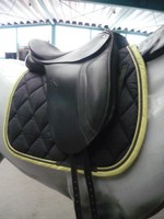 *** Sattel, Dressursattel, Lemetex Galant, schwarz, 17,5", Kammer 29