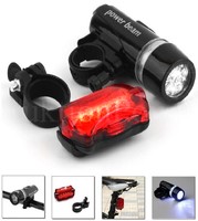 LED Fahrradlampe Set Rücklicht Vorderlicht Scheinwerfer Fahrrad Licht TOP *NEU*