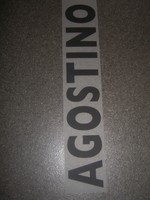 1x TSV 1860 München name Agostino Flock Beflockung für Trikot Spielertrikot