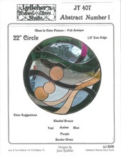 Kelleher's Stained Glass Studio "Abstract Number 1"