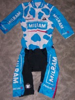Vermarc Team Milram Focus aero Zeitfahranzug Skinsuit