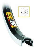 Rigida 26" Fahrrad-Felge ZAC19 schwarz