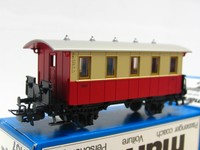 Märklin H0 4107 Nebenbahnwagen rot/weiß OVP (G4790)