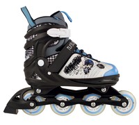 Playlife Kinder Inliner Skates  - größenverstellbar von Größe 34 - 37