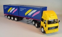 Siku 1/55 No.3424 Iveco Container LKW mit 2 Containern OVP #349