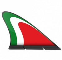 Fanflosse ITALIEN FAN Fussball WM EM 2016 Frankreich Haiflosse Auto NEUHEIT !!!