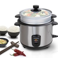 Reiskocher Dampfgarer Multikocher Reis Kochtopf Schnellkochtopf elektrisch 1,5 L