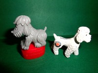 Werbefiguren Triumpf Strümpfe 2 Figuren 80er Jahre