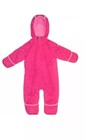 NEW!! SNOZU Girls Fleece Lined Quilted Snowsuit 1pc PINK 18 months