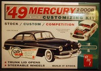 1949 Mercury 2-door Club Coupe 3´n1, 1:25, AMT 654