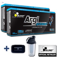 Olimp Argipower 1500 Mega Caps - L-Arginin Aminosäure 2 x 120 Kapseln Megacaps