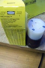 new hubbell hdl4729c Connector, 125VAC, 15A, L5-15R, 2P, 3W, 1PH