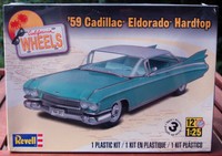 1959 Cadillac Eldorado Hard Top Coupe, 1:25, Revell USA 4361