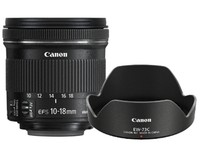 CANON EF-S 10-18mm f/4.5-5.6 IS STM + EW73C + LC Kit Weitwinkel (EOS)