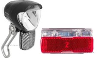 E-Bike Beleuchtungsset: B&M Avy 40Lux LED E-Bike Lampe & Toplight Line Rücklicht