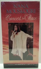 Nana Mouskouri Concert for Peace VHS New York City October 1997  USA