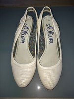 S.OLIVER WEDGES PUMPS WEISS GR.39