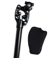 Suntour SP12-NCX Parallelogramm Federsattelstütze 31,6 mm schwarz+Fingerschutz