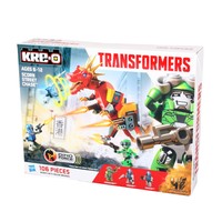 Hasbro KRE-O A6950 TRANSFORMERS Dino Force SCORN Street Chase Bausteine-Set