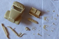 Selten!!! Mack B-61 Resin-Umbausatz von A.I.M. aus den USA  im Maßstab 1/25