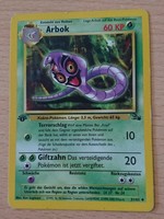 Pokemon Fossil - First Edition 31/62 - Arbok - 1. Edition Deutsch