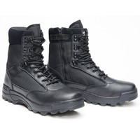 BRANDIT TACTICAL SWAT BOOTS Zipper, Einsatzstiefel Kampfstiefel Outdoor Stiefel